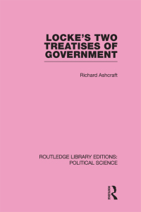 Cover image: Locke's Two Treatises of Government 1st edition 9780415555524
