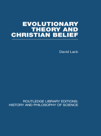 Imagen de portada: Evolutionary Theory and Christian Belief 1st edition 9780415474900