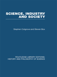 Imagen de portada: Science Industry and Society 1st edition 9780415474467