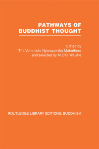 Cover image: Pathways of Buddhist Thought 1st edition 9780415461320