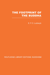 Cover image: The Footprint of the Buddha 1st edition 9780415461177