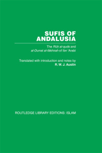 Imagen de portada: Sufis of Andalucia 1st edition 9780415850896