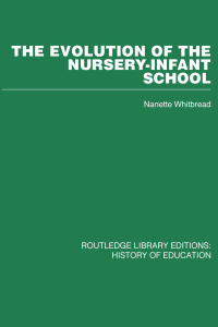 Cover image: The Evolution of the Nursery-Infant School 1st edition 9780415432894