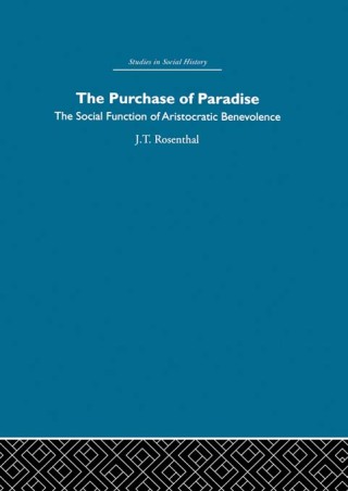 Omslagafbeelding: The Purchase of Pardise 1st edition 9780415413022