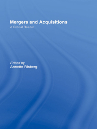 Imagen de portada: Mergers & Acquisitions 1st edition 9780415364614