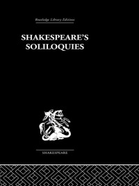 Omslagafbeelding: Shakespeare's Soliloquies 1st edition 9780415352772