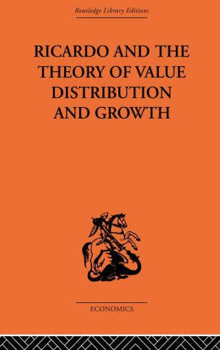 Imagen de portada: Ricardo and the Theory of Value Distribution and Growth 1st edition 9780415313254