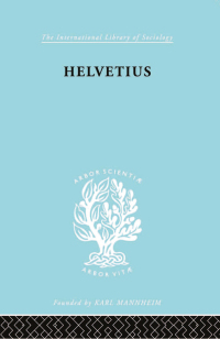 صورة الغلاف: Helvetius 1st edition 9780415605830