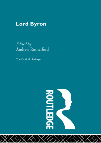 表紙画像: Lord Byron 1st edition 9780415604543
