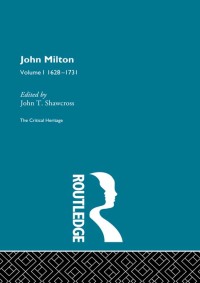 Cover image: John Milton 1st edition 9780415134200