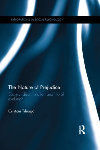 Imagen de portada: The Nature of Prejudice 1st edition 9780415839853