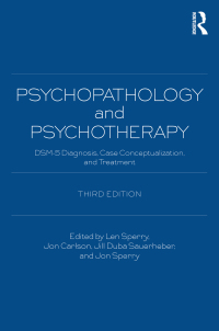 Cover image: Psychopathology and Psychotherapy 3rd edition 9780415838733