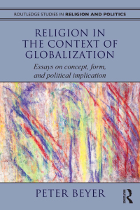 Imagen de portada: Religion in the Context of Globalization 1st edition 9780415783590