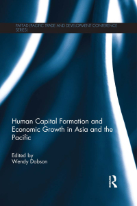 Imagen de portada: Human Capital Formation and Economic Growth in Asia and the Pacific 1st edition 9780415838832