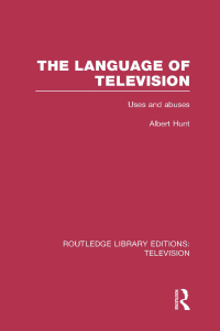 Cover image: The Language of Television 1st edition 9781138997943