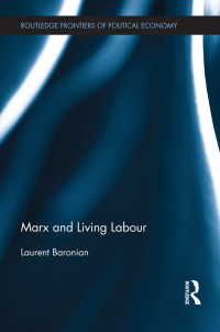 Imagen de portada: Marx and Living Labour 1st edition 9780415508674