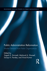 Cover image: Public Administration Reformation 1st edition 9781138339989