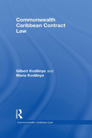 Imagen de portada: Commonwealth Caribbean Contract Law 1st edition 9780415538718