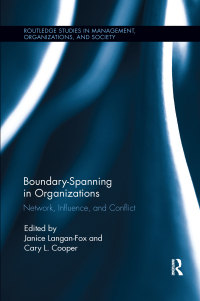 Cover image: Boundary-Spanning in Organizations 1st edition 9780415628839