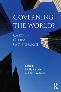 Imagen de portada: Governing the World? 1st edition 9780415690416