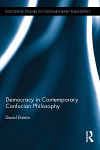 Immagine di copertina: Democracy in Contemporary Confucian Philosophy 1st edition 9781138498921