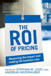 Imagen de portada: The ROI of Pricing 1st edition 9780415833790
