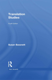 Cover image: Translation Studies 4th edition 9780415506700