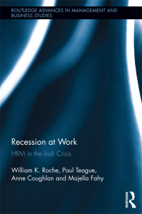 Omslagafbeelding: Recession at Work 1st edition 9780415832465