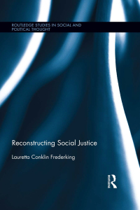 Cover image: Reconstructing Social Justice 1st edition 9780415832380