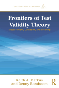 Imagen de portada: Frontiers of Test Validity Theory 1st edition 9781841692197