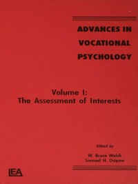 Imagen de portada: Advances in Vocational Psychology 1st edition 9780898597554