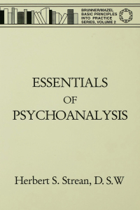 Cover image: Essentials Of Psychoanalysis 1st edition 9780876307373
