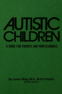 Immagine di copertina: Autistic Children 2nd edition 9780876303917