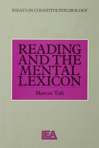 صورة الغلاف: Reading and the Mental Lexicon 1st edition 9781138156579