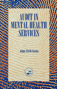 Immagine di copertina: Audit In The Mental Health Service 1st edition 9781138462038