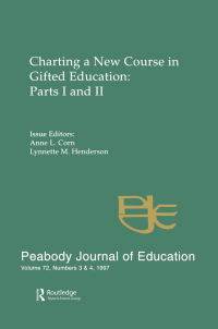Cover image: Charting A New Course in Gifted Education 1st edition 9780805899719