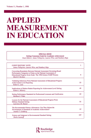صورة الغلاف: Setting Consensus Goals for Academic Achievement 1st edition 9780805898507