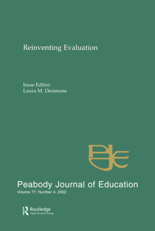 صورة الغلاف: Reevaluating Evaluation 1st edition 9780805895957