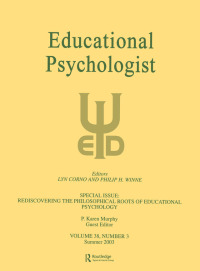 صورة الغلاف: Rediscovering the Philosophical Roots of Educational Psychology 1st edition 9780367089047