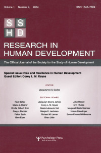 Titelbild: Risk and Resilience in Human Development 1st edition 9781138159181