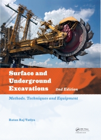 表紙画像: Surface and Underground Excavations 2nd edition 9780415621199