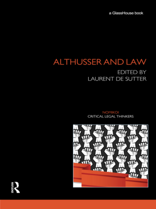 Cover image: Althusser and Law 1st edition 9780415816045