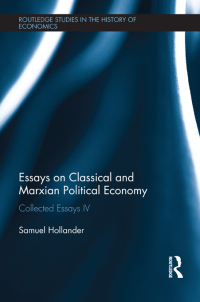 Cover image: Essays on Classical and Marxian Political Economy 1st edition 9781138903692
