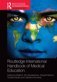 Imagen de portada: Routledge International Handbook of Medical Education 1st edition 9781138552821