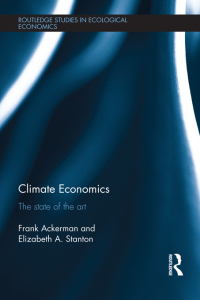 Imagen de portada: Climate Economics 1st edition 9781138901438