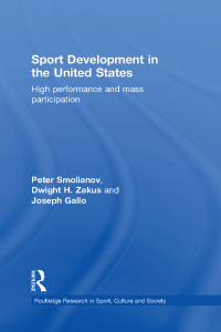Cover image: Sport Development in the United States 1st edition 9781138695368