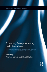 Imagen de portada: Pronouns, Presuppositions, and Hierarchies 1st edition 9780415813167