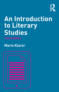 表紙画像: An Introduction to Literary Studies 3rd edition 9780415811903