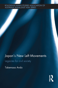 Imagen de portada: Japan's New Left Movements 1st edition 9780415812191