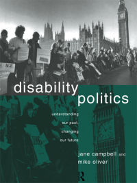 表紙画像: Disability Politics 1st edition 9780415079983